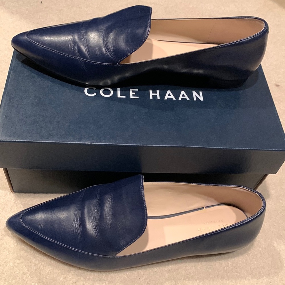 Cole Haan Brie Skimmer Navy flats